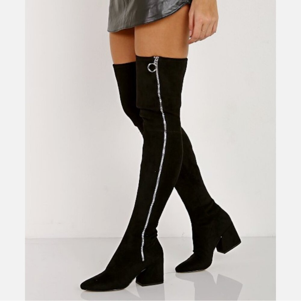 NWOB Dolce Vita Vix Suede Thigh High Boot